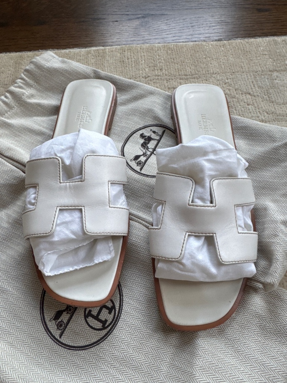 Hermes Oran sandal